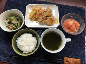 デイサービス 昼食の写真