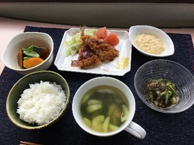 デイサービス 昼食の写真